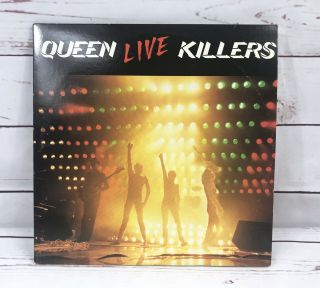 Vintage Queen Vinyl 1979 Live Killers Double Album 1st Press 2 Lp Records