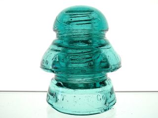 - Cd 190 / 191 A.  T.  & T.  Co.  Two Piece Transposition Glass Insulator