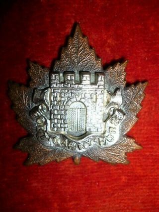 Canadian - The Fort Garry Horse Cap Badge,  Ww2 Canada