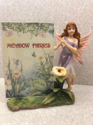 Veronese Meadow Fairies Figurine With 4x6 Picture Holder