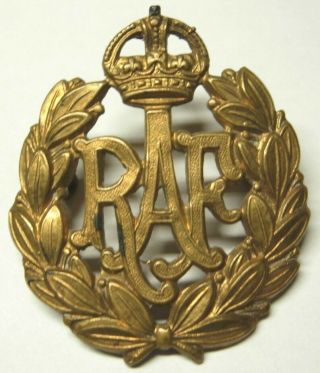 Ww2 Raf Hat Badge - Enlisted Ranks - Royal Air Force