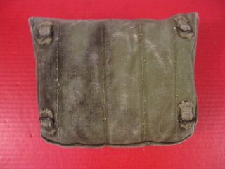 WWII Era US Army M1928 Haversack Meat Can or Mess Kit Pouch - Khaki - 7 2