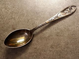 Antique Sun Valley Idaho Snow Ski Resort Sterling Silver 11 Grams Souvenir Spoon