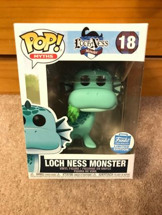 Funko Pop Myths Loch Ness Monster Funko Shop Exclusive 18 In Hand Dbl Boxed