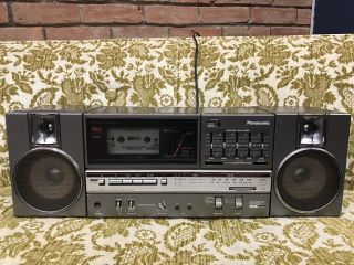 Vintage Panasonic Rx - C45 Am/fm Stereo Cassette Tape Radio Gettoblaster Boombox