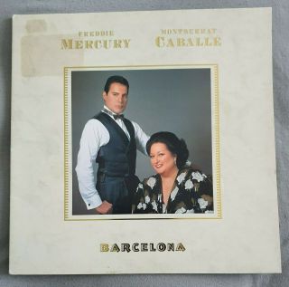 Freddie Mercury,  Montserrat Caballe - Barcelona 1988 Uk 1st Pressing Polydor Polh