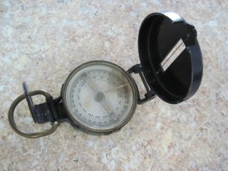 Vintage Superior Magneto Us Army Corps Of Engineers Compass 1945 Date Wwii