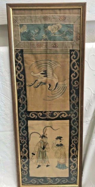 Rare Very Old Kesi Tapestry