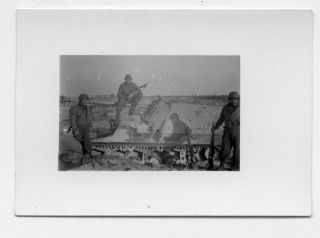 Photo Of A Captured German Wespe Self Propelled Gun In Camo.