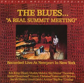The Blues A Real Summit Various Artist Half Speed Mastered Vinyl Record Lp Album