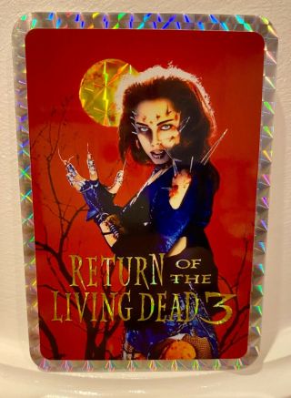 Rare Return Of The Living Dead 3 Horror Prism Vending Sticker