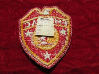 USMC Marines Fleet Marine Force Pacific Antiaircraft patch with store tag 2