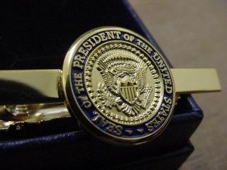 President TRUMP tie clip - Presidential seal tie clip diecast 2