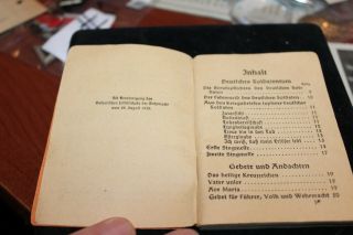 Catholic Field Songbook germany ww2 third reich wehrmacht 3
