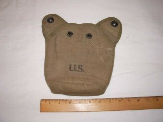 Wwii Us Army M - 1910 Canteen Cover 1942 Foley Mfg.  Co.  Nos ???