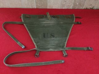 Ww2 Us Army Haversack M1928 Pack Tail Piece Carrier Diaper
