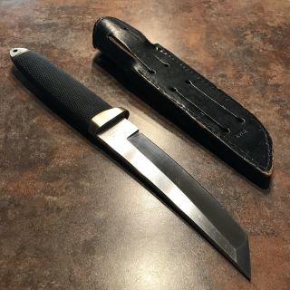 Vintage Cold Steel Tanto,  Early Version (1989) W/brass Fittings