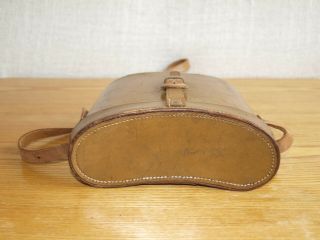 WW2 British army 6x30 binoculars leather case with strap 3