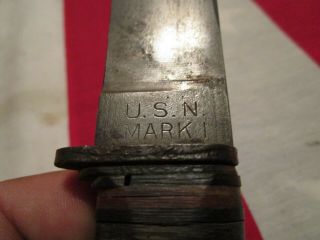WW2 USN Mark 1 MK1 PAL RH 35 fighting knife 3