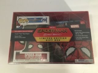 Spiderman Homecoming Walmart Exclusive Gift Box Set Funko Pop 259