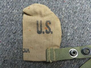 WWII US GI MUZZLE COVER - FOR M1 GARAND - M1 CARBINE - 1903 & 03A3 SPRINGFIELD - 1944 2