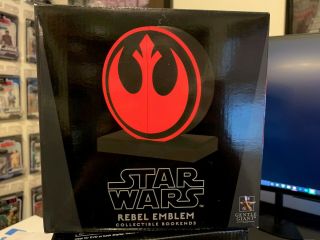 Star Wars Rebel Emblem Collectible Bookends Gentle Giant 110/640