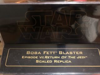 Star Wars Master Replicas Boba Fett Scaled Blaster 3
