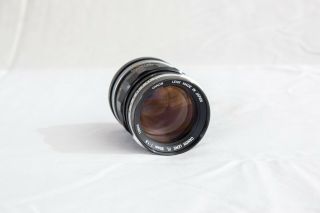 Vintage Canon Fl 85mm 1.  8 Lens With Ef Adaptor