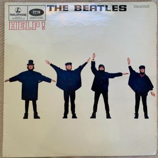 The Beatles - Help Mono 1965 Pressing Uk Parlophone Ex Audio