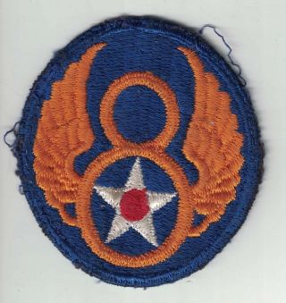 Wwii Us Army Air Force Eighth Air Force Ssi Patch The Mighty 8th Usaaf
