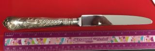 1 England Sterling Flatware - Lunch Knife 10.  1/2” Inches