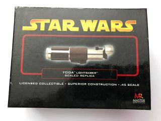 Master Replicas Yoda Star Wars Lightsaber.  45 Sw - 317 Epiii Rots Jedi