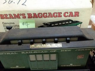 Jim Beam Decanter - Train Series - Baggage Car (2) - With Box