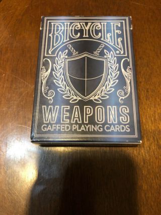 Bicycle Weapons Gaffed Playing Cards.