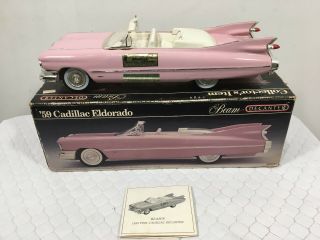 Jim Beam 1959 Pink Cadillac Eldorado Collectors Decanter Mancave