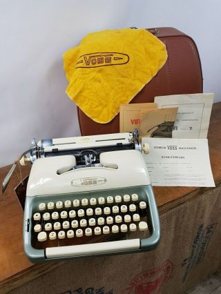 Collectible Typewriter Voss24 Greek - No Risk With