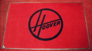 Vintage Hoover Vacuum Cleaner Dealer Store Rug Carpet Mat