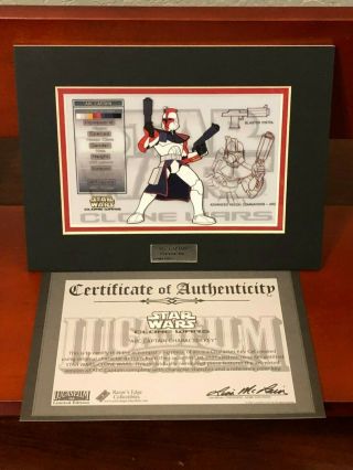 Star Wars Clone Wars Arc Captain Acme Archives Character Key 469/750