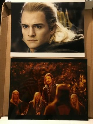 Lord Of The Rings 2,  8x10 Photos Legolas Two Towers Boromir Fotr Sean Bean