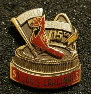Mlb 1987 St Louis Cardinals 15th World Series Baseball Press Pin