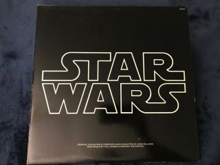 Star Wars Soundtrack W/poster & Insert 2 Lp Vinyl Record Lucas London