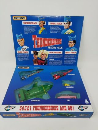 Vintage 1992 Matchbox Thunderbirds Rescue Pack