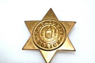 Chicago City Police Mini Wallet Star Badge Retired Obsolete