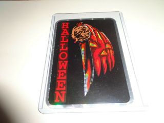 Rare Vintage Horror Movie Prism Vending Sticker Halloween