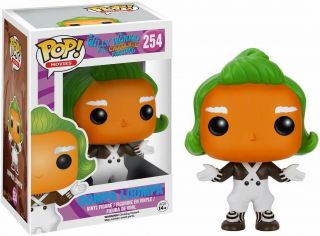 Funko Pop Willy Wonka And The Chocolate Factory Oompa Loompa 254 Vinyl Figure