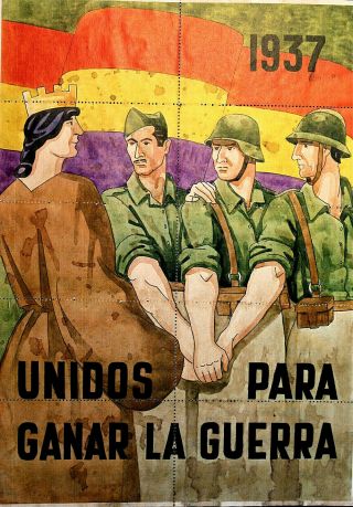 United To Win The War Ww2 - Spain,  Ration Tickets Scarce
