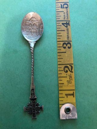 Antique Silver Spoon Jerusalem Church Of The Holy Sepulchre 11 Grams
