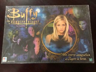 Buffy The Vampire Slayer Board Game 2000 Hasbro Milton Bradley - Factory