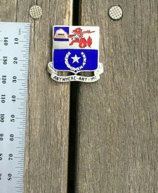 Wwii 57th Infantry Regiment Philippine Scouts Di Crest Dui Screw Back Meyer