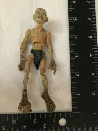 Marvel 2003 Gollum Figure Jointed Lord Of The Rings